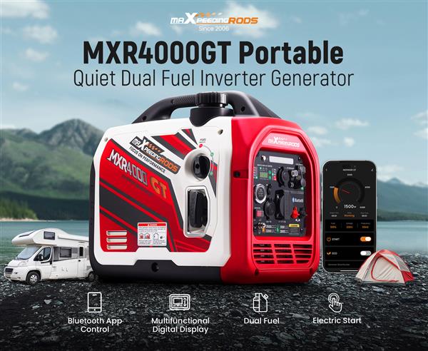 Portable Dual-Fuel Generator 230V - 3500W